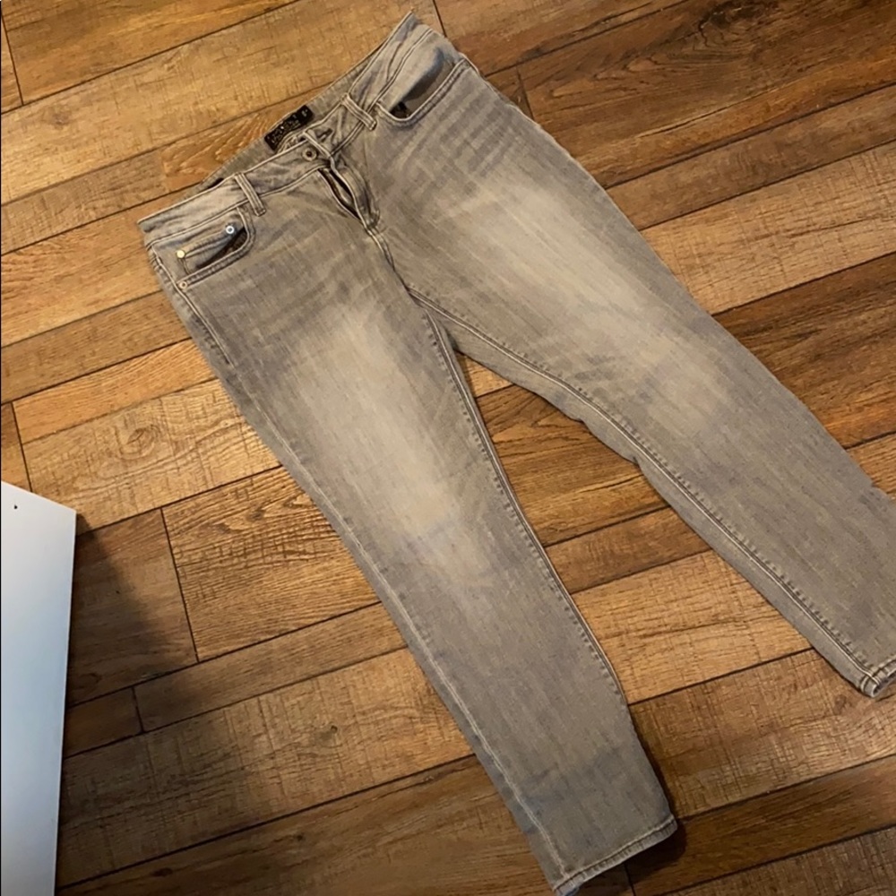 Lucky Brand jeans Lolita Skinny gray faded Size 10